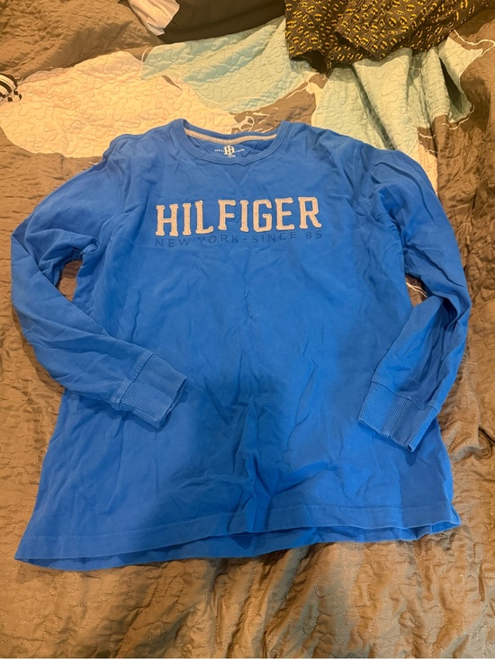 Tommy Hilfiger Other - Tommy Hilfiger Royal Blue Long-Sleeve Logo Tee mens XL